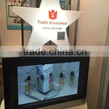 EKAA 22 inch Transparent LCD Video Advertising Display