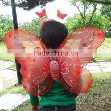 Wholesale Fancy Dress Party Costume Fairy Costume Sets Butterfly Girls Fairy Halloween Costume Wings , Free Shipping