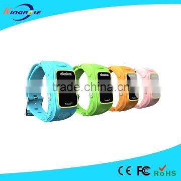 2016 high quality Kids led gps tracker smart watch