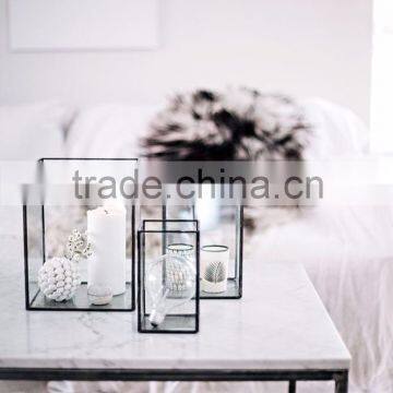 Black Boxes Glass Cabinet, Storage Glass Box, Glass Display Box, Bangle Box, Square Boxes
