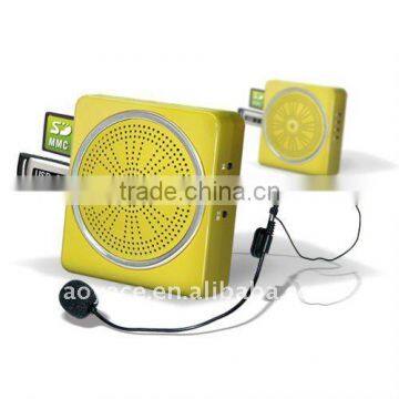 Portable Rechargeable 12 Loud Speaker for School Teaching Representation