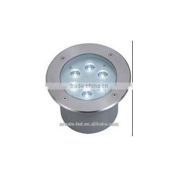 hot sale D165mm daylight 6w inground led lights rgb waterproof