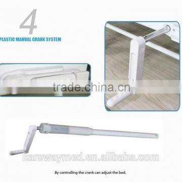 Manual Hospital Bed With Abs Cranks With 1 Function photo-3