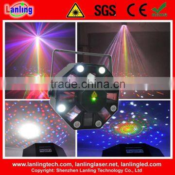LED strobe effect RG 8 Gobos laser disco lighting