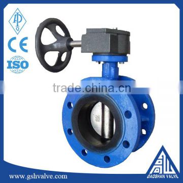 High quality PN16 flange butterfly valve