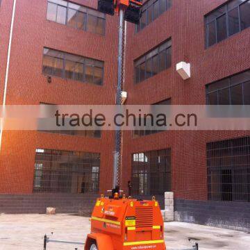 8~9m Diesel Mobile LED Construction Lighting Tower photo-4