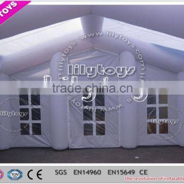 Waterproof Tarpaulin Tent Type Practical Inflatable Tent House for Hot Selling photo-2
