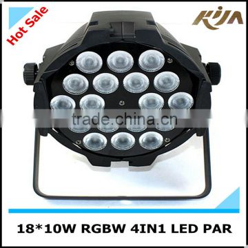 Used Stage Lighting For Sell Rgbw 4in1 Led Par 64 Light 18x10w