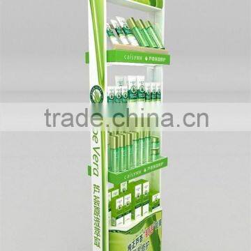 top end modern fashion style acrylic cosmetic display shelf