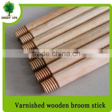 2016 Smooth Surface Varnished Wooden Broom Stick With Great Feedback photo-6