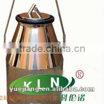 Milking machine used milk bucket with stainless steel material