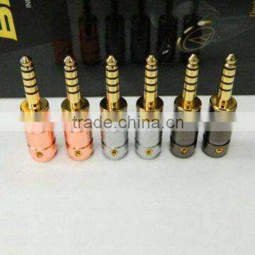 4.4mm Headphone Earphone Pin Plug Jack Audio DIY Adapter For Sony PHA-2A TA-ZH1ES NW-WM1Z NW-WM1A AMP Player