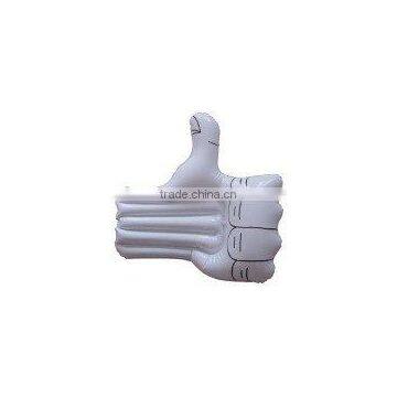 inflatable pvc advertising hand/ pvc inflatable hand toy for kids