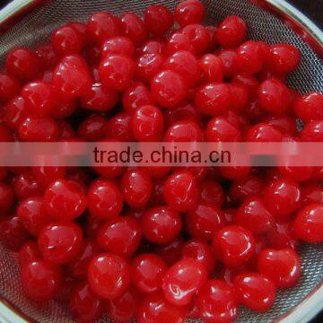 3kg canned red cherries in light syrup