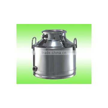 stainless steel milk transportation bucket