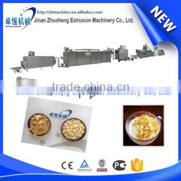 twin screw Industries Breakfast cereal Corn flakes machines