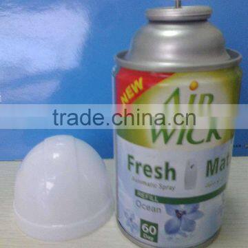 65*120 empty aerosol tinplate can with metering valve