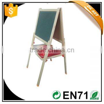 DK15060 Double Face Easel,size: 128x53.5x45, Painting area size: 40x40cm, Pine wood, the height could be adjustable, including 3