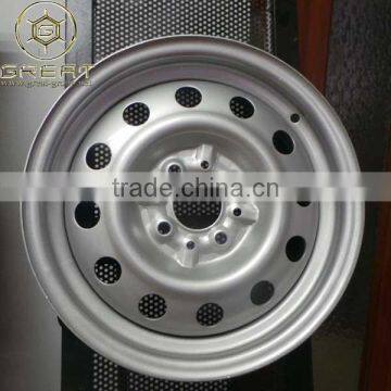 chinese 16" steel wheel passenger cars rims with best service