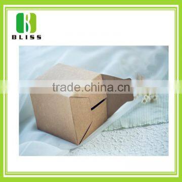 Hot Sale Wholesale Brown Kraft Gift Box Customize Paper photo-3