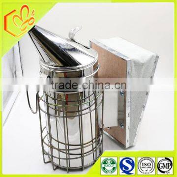 beekeeping tool of manual honey bee smoker for protection beekeeper