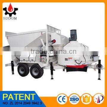 Portable mobile concrete mixing plant for sale Taian Shandong China