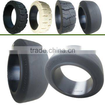 high quality smooth pattern press on solid tyres 15x5x11 1/4 16x7x10 1/2 18x7x12 1/8 for sale