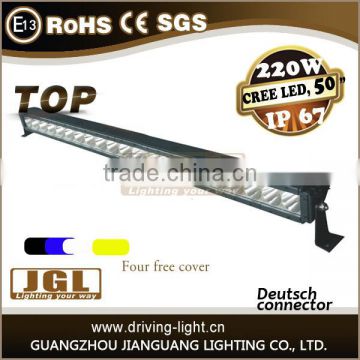 JGL manufacturer!!!20w/40w/80w/140w/180w/220w led light bar 4x4 led bar for jeep offroad guangzhou led headlights for car led