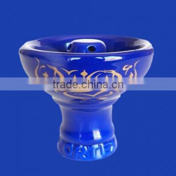 Sahara Smoke Vortex Hookahs Narghile Ayam Zaman Bowl Blue