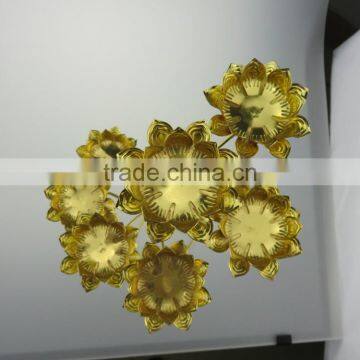 Original and Traditional Lotus Candle Holder With Handle for Buddhist at Reasonable Prices , OEM Available,Buddhism Lot photo-2