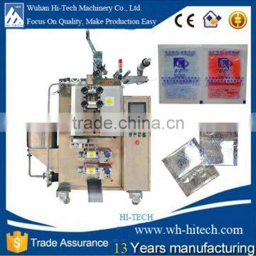 Double rows heat sealed sachet water packaging machine
