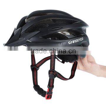 WILDCYCLE Unisex Lightweight Bicycle Helmet With Warning Taillight Detachable Sun Visor Outdoor Sports Helmet photo-5