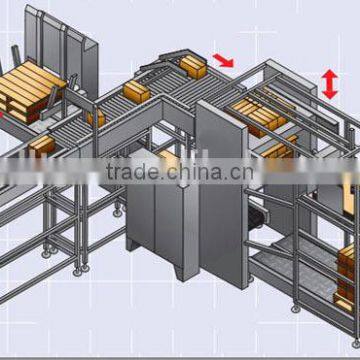 High-level Full Automatic Palletizer and Wrapping Machine Line photo-3
