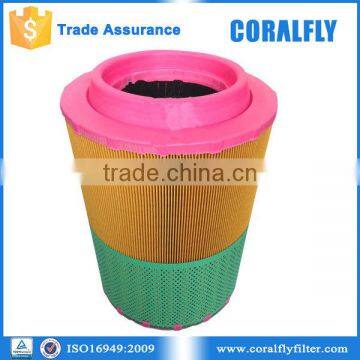 ISO/TS 16949:2009 certificated C25740 air compressor air filter