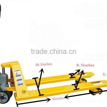 2.5 Ton Hydraumatic Pallet Truck Used for Market photo-3