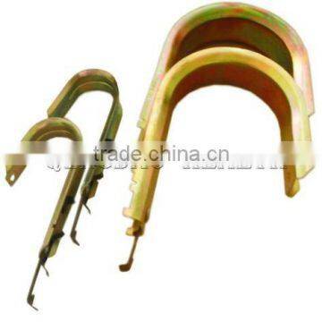 CABLE HOOK WITH YELLOW GALVANIZED FINISH