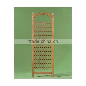 FSC certificate Wooden 2'x6' Arched Trellis for wholesale from China