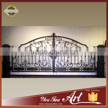 Outdoor Garden Iron Main Gates For Home