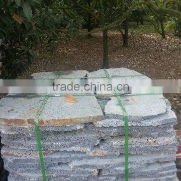 Natural Black Honed Lava Stone Tile for Sale photo-6