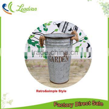 Cheap White Metal Gift Items Decoration Living Room Decoration Frosted Long Stem Flower Vase photo-2