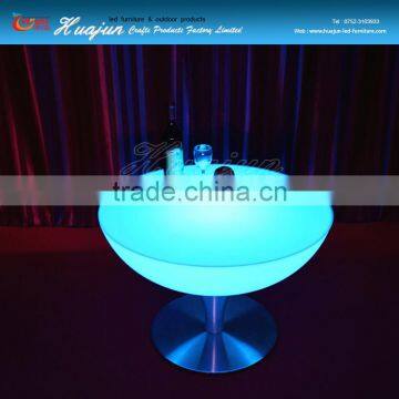 Hotel Restaurant Round Table LED Bar Counter&restaurant LED table