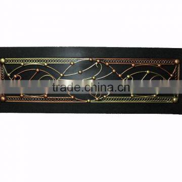 MDF and Metal Wall Decor Rectangle photo-2