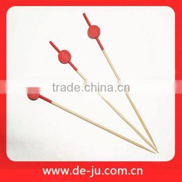 Yellow Ball Decorative Short Handle Bamboo Skewers photo-6