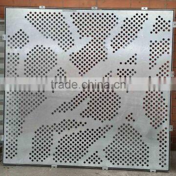 Outdoor Laser Cutting Facade Panel Aluminum Curtain Wall Profile photo-5