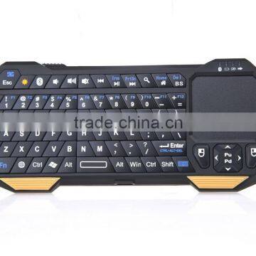 Wireless Bluetooth Mini Keyboard With Built-in Touchpad Air Mouse Remote Control for Android and IOS photo-2