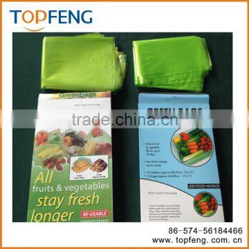 FRESH BAGS / GREEN BAGS / vegetable package bags