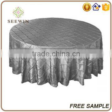 2016 Wholesale Custom Taffeta Round Table Cloth photo-3
