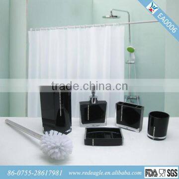 EA0006 diamond bathroom accessories set