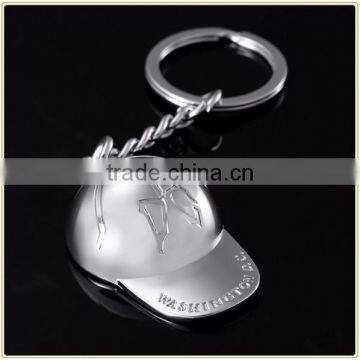 Custom Factory Price Promotional Gifts Cap Shape Metal Keychain Zinc Alloy Hat Keyring Wholesale photo-6