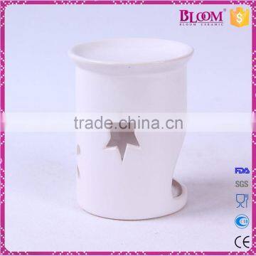 Modern Decoration Desgin Ceramic White Aroma Burner photo-2